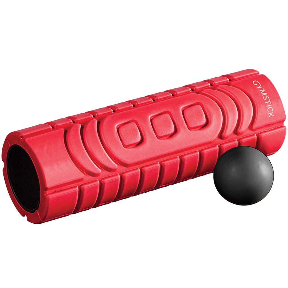Massageset Gymstick Travel Roller och Myofascia Ball